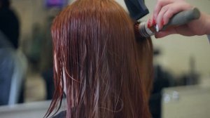 Окрашивание волос из русых в рыжий!