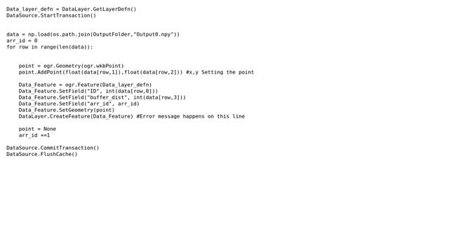 GIS: GDAL SQLite geometry error смотреть онлайн