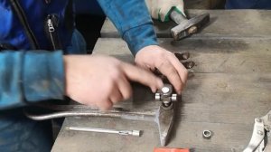 Замена рулевой Крестовины мерседес Vito подробное видео