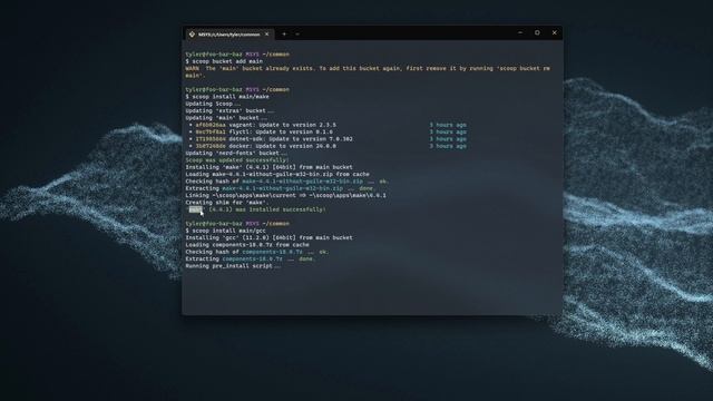 How to install Make/GCC/G++ on Windows 10/11 - Scoop Package Manager смотреть онлайн