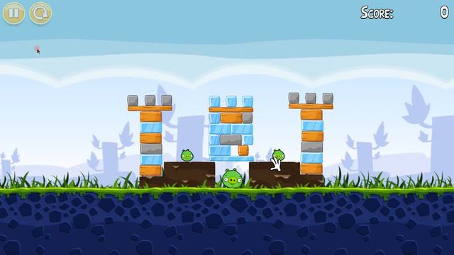 Обзор игры Angry Birds на компьютере смотреть онлайн