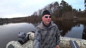 Флагман 380 игла и Ямаха 3  л.с., необычное сочетание