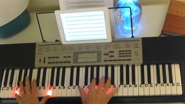How to Play ~ Ave Maria ~ Franz Schubert ~ LetterNotePlayer © смотреть онлайн