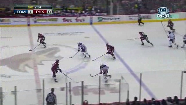 НХЛ. Финикс - Эдмонтон - 1:2 OT (30/01/2013) смотреть онлайн