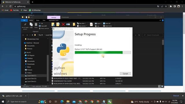 How to install IDLE Python 3.10? #howtoinstall #pythonprogramming смотреть онлайн