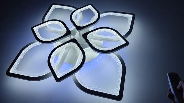 Светодиодная люстра BRUNO VENTO Baveno(B)/8WH(RGB) смотреть онлайн