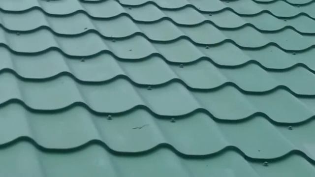 Покраска металлочерепицы