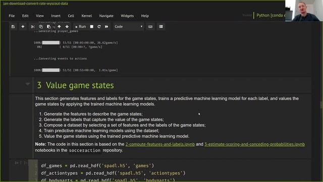 Valuing actions 1: from Wyscout data to rating players. смотреть онлайн