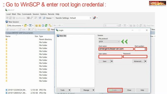How to Connect FTP/SFTP in WinSCP as Root? смотреть онлайн