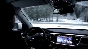 GAC GS8 тест-драйв китайского семиместного кроссовера на трассе и на песчаных карьерах