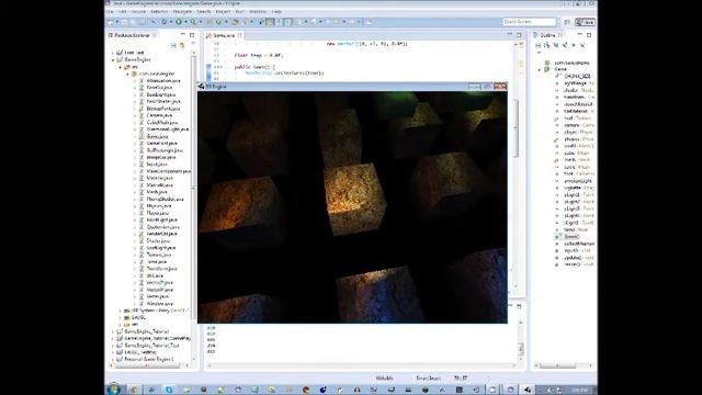 LWJGL Game Engine Demo смотреть онлайн
