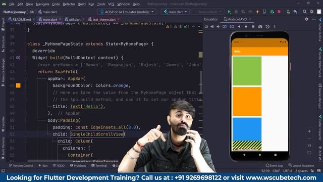 Flutter ScrollView Widgets & Its Types-Complete Tutorial [Hindi] смотреть онлайн