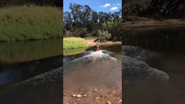 Drz400 River Crossing Fail