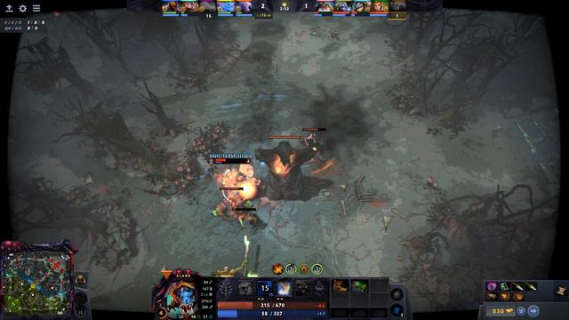 В ИГРЕ DOTA 2 | ИСПЫТАНИЕ ВСЕХ ГЕРОЕВ | SLARK смотреть онлайн