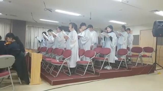 십자가(조성은) 여의도순복음교회 교회학교 고등부성가대