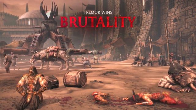 Mortal Kombat X: "Tremor" Secret Brutality (Mortal Kombat X Tremor Gameplay) смотреть онлайн