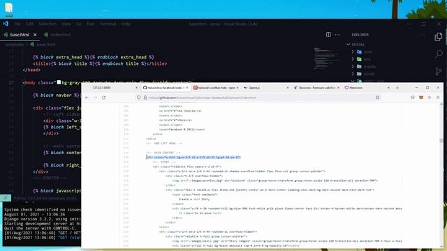 Red Social con Django - Facebook + Tailwind CSS | Parte 2 смотреть онлайн