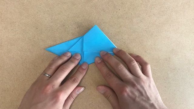 ORIGAMI - How To Make an easy origami "Flapping Bird -Origami Toy-" /by daddy☆ смотреть онлайн