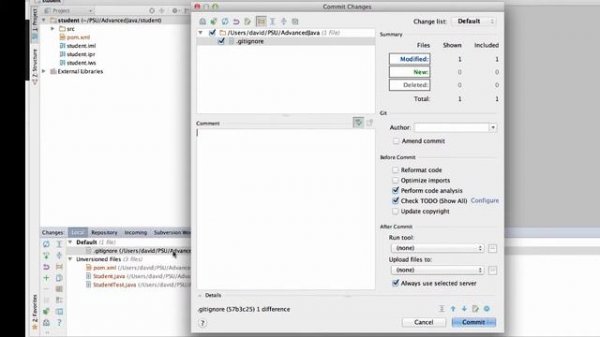 SCM with git and github