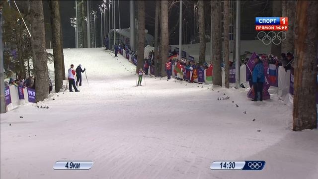 Олимпиада 2014. Биатлон. Гонка Преследования. Женщины.