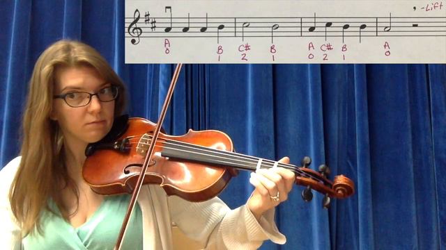 Au Claire De La Lune - Violin смотреть онлайн