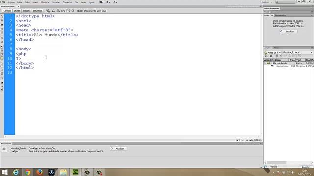 01 - PHP - Comando echo смотреть онлайн