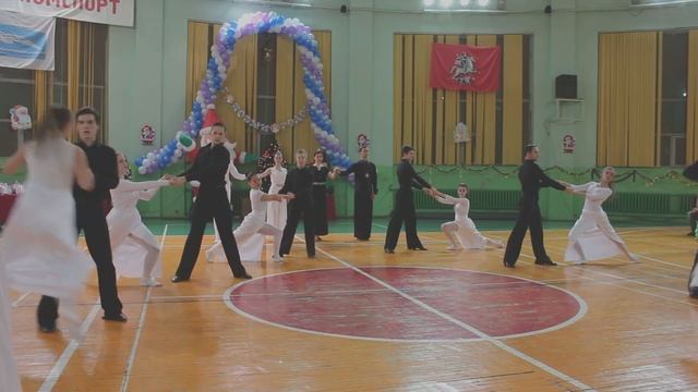 Бальные танцы РХТУ имени Менделеева 18.12.2015 смотреть онлайн
