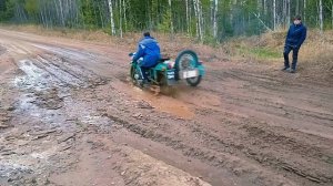 УРАЛ_М-67 ПО ГРЯЗИ И С МУЗЫКОЙ ПРИЯТНОГО ПРОСМОТРА