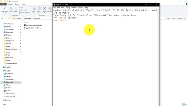 Installing Telepot to Create a Custom Telegram Bot Part 3 смотреть онлайн