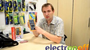 Цифровой мультиметр DT9208A. Видеообзор от Интернет-магазина Electronoff.