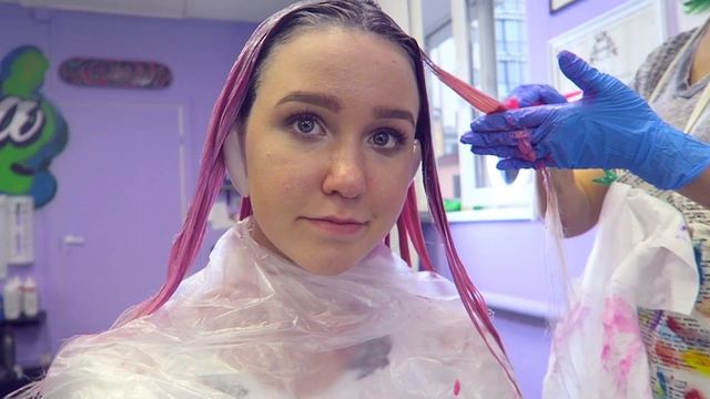 Мой НОВЫЙ ЦВЕТ волос! смотреть онлайн