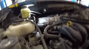 Toyota WISH 2003г.в. 1ZZ-FE. Замена обводного ремня.