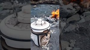 Тандыр Походный самый легкий из тандыров - готовим шашлык !