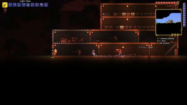 Terraria Classic Survival Ep 9: The Unexpected Storage Area смотреть онлайн