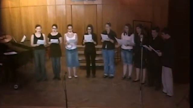 Looking Back (SSATB & piano, composed by Bence Peter) смотреть онлайн
