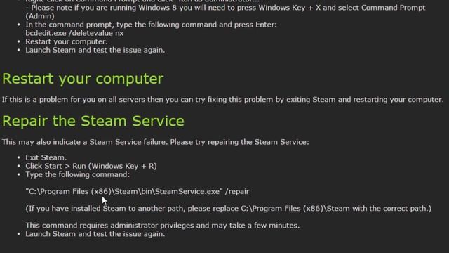 CSGO Vac Errors Fix In depth Explained смотреть онлайн