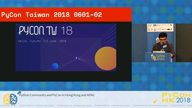 Python Community and PyCon in Hong Kong and APAC | PyConHK 2018 смотреть онлайн