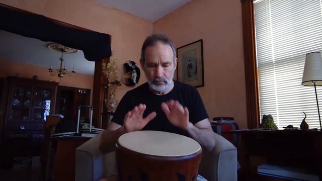Djembe with 1/8 baltic birch plywood head смотреть онлайн