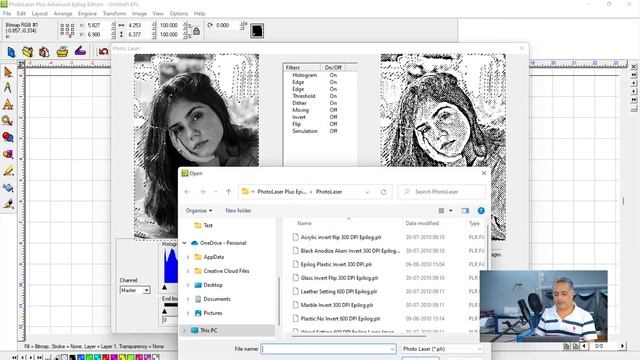 Engraving Photos On Clear ACRYLIC | How To Engrave Photo On Acrylic