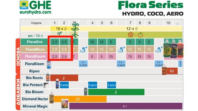 Flora Series таблица. Вся суть за 5 минут для новичка от профессионалов! смотреть онлайн