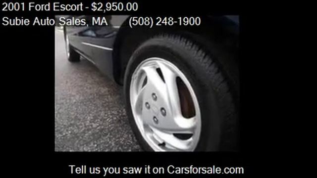 2001 Ford Escort Coupe for sale in CHARLTON, MA 01507 at Sub смотреть онлайн