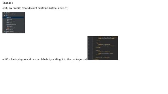 Salesforce: IntelliJ - Can't resolve symbol after adding a label смотреть онлайн