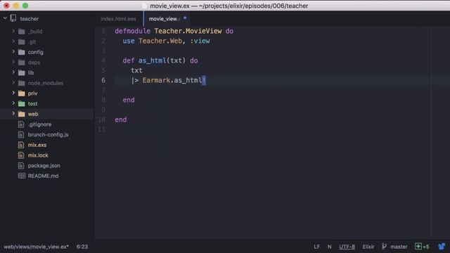 Parsing Markdown in Elixir with Earmark смотреть онлайн