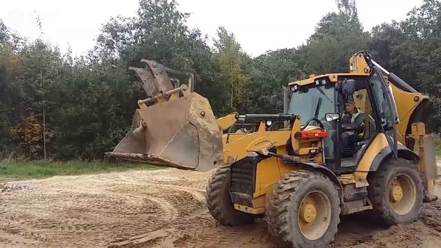 Экскаватор-погрузчик Caterpillar 434F  продается на HEAVY FAIR! Видео диагностика погрузчика.