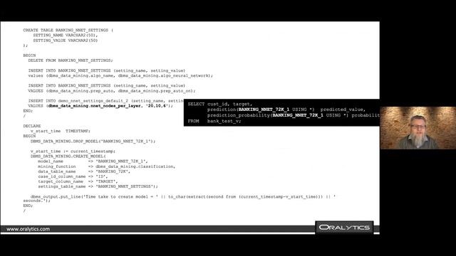 Brendan Tierney: "ML new features in 19c & 20c" смотреть онлайн