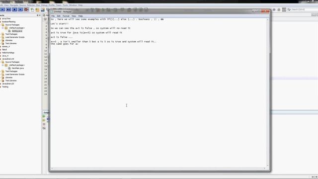 JAVA: if , if-else , boolean , || and &&.... -part 1 смотреть онлайн