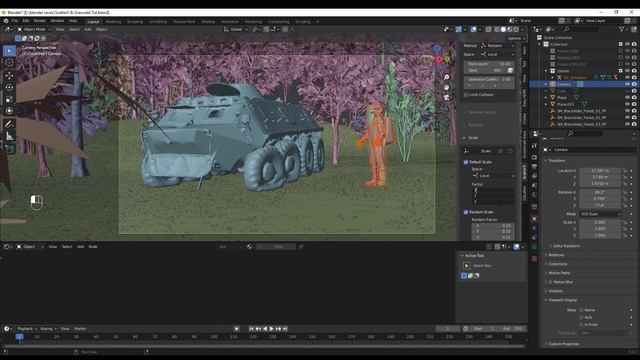 A Powerful Combination | Scatter 5 and Graswald | Blender Intermediate Tutorial смотреть онлайн