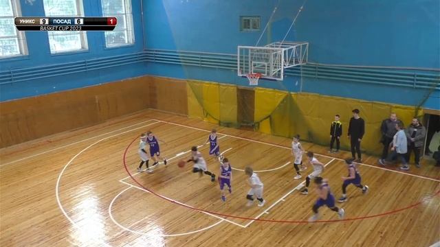 Basket-Cup 2023. Турнир по баскетболу среди юношей 2012 г.р. 4 День. Большой Зал смотреть онлайн