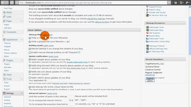 Creating an XML Sitemap for Wordpress смотреть онлайн