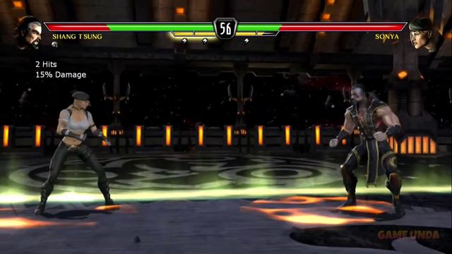 Mortal Kombat vs. DC Universe Shang Tsung Vs Sonya смотреть онлайн